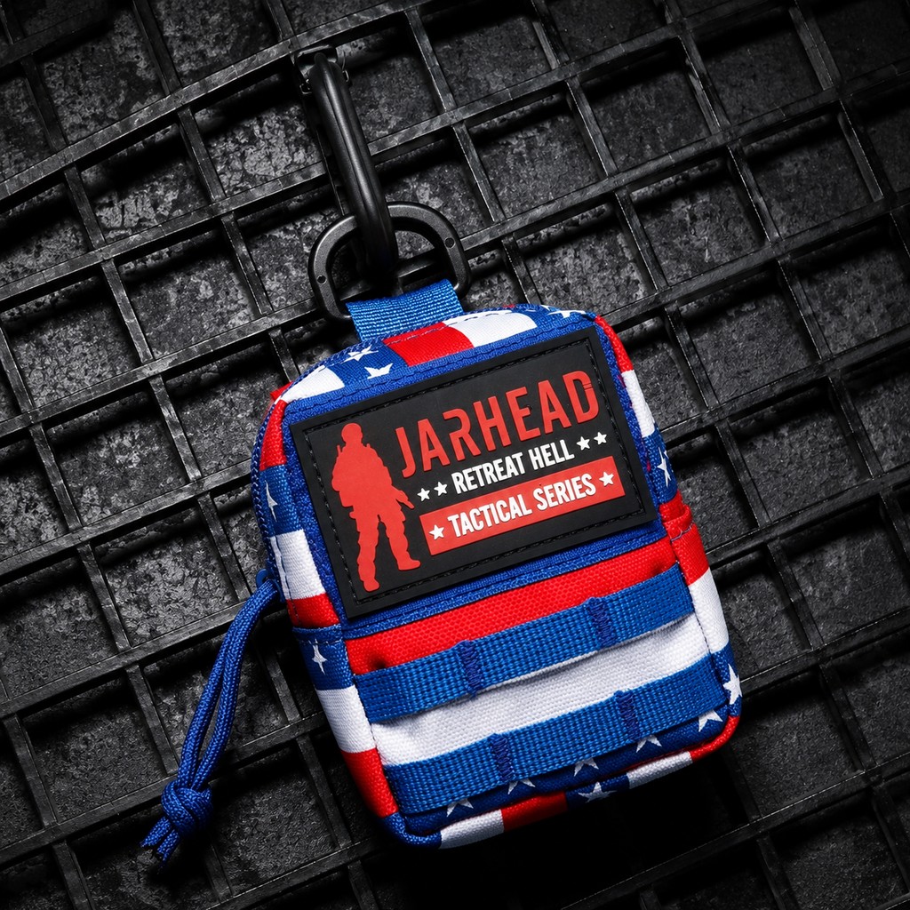 Edc Carry Kit - アウトドア用ミニMOLLEポーチ、軽量で実用的なウエストバッグ、EDCツールポーチ、狩猟、登山、ハイキング、キャンプ用バックパックアクセサリー。