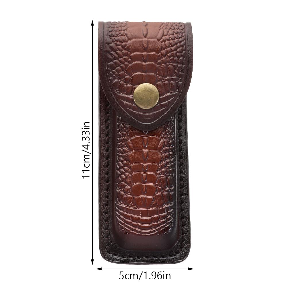 折りたたみナイフ用牛革シース - アウトドアツール用ストレー - Edc Everyday Carry Knives のレビューと価格