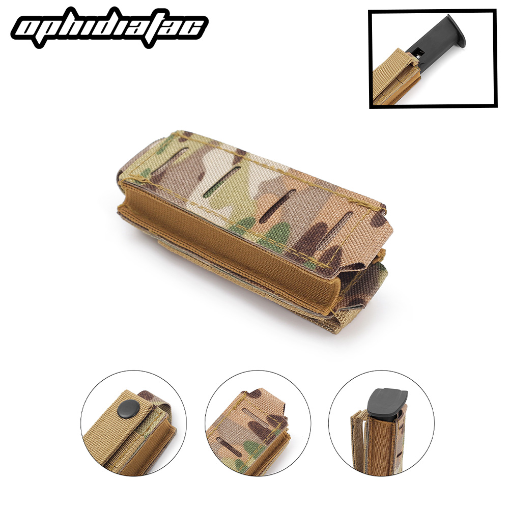 アジア-屋外モールマグポーチ、シングルキャリア、懐中電灯ポー - Edc Carry Kit のレビューと価格