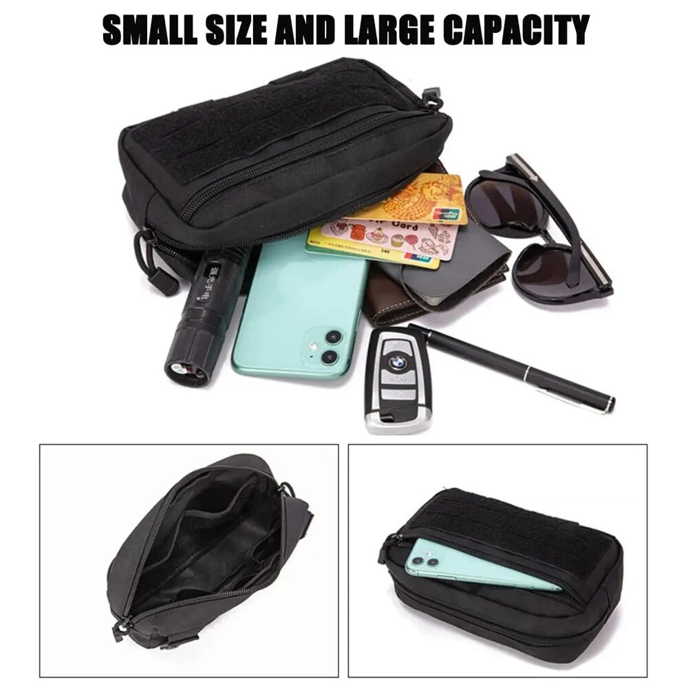 1000DナイロンレーザーカットMOLLEアドミンポーチコン - Edc Carry Kit のレビューと価格