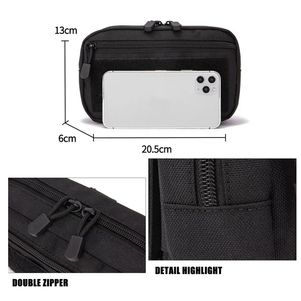 1000DナイロンレーザーカットMOLLEアドミンポーチコン - Edc Carry Kit のレビューと価格