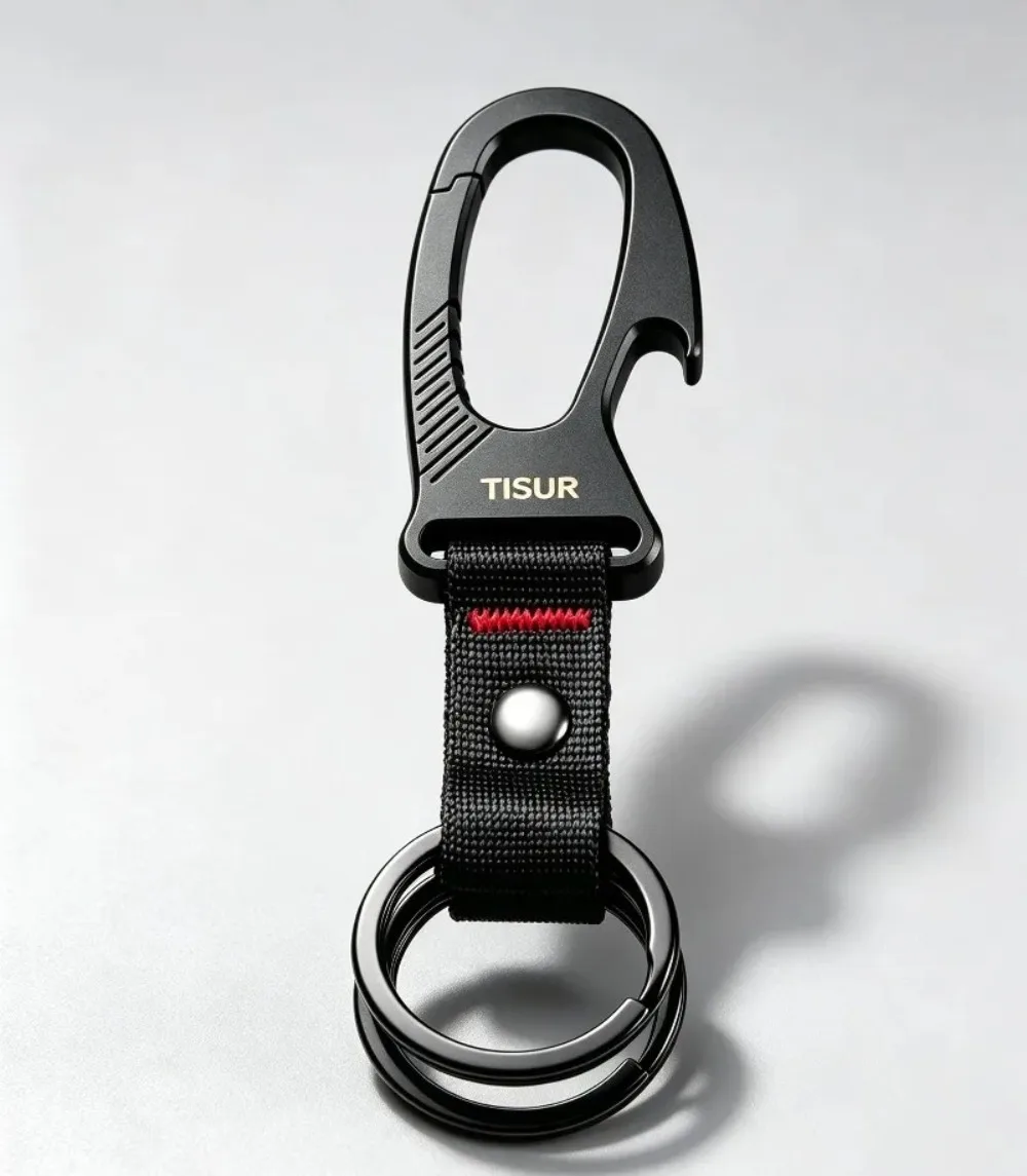 チタン製カラビナキーホルダークリップマルチツール、携帯用ボト - Edc Carry Clip のレビューと価格