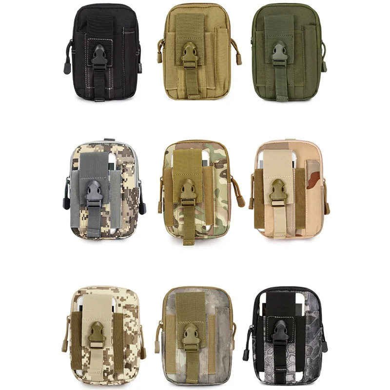 小さなモールポーチウエストパックバッグ電話ホルダーアウトドア - Edc Carry Kit のレビューと価格