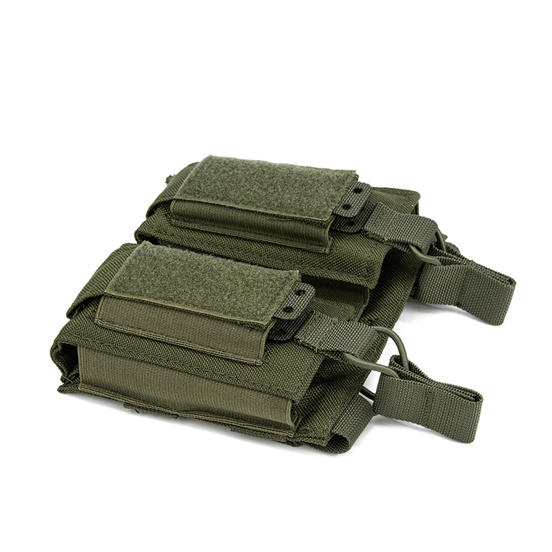M4 M14 M16 MOLLE対応 ダブルマガジンポーチ  - Edc Carry Fanny Pack のレビューと価格