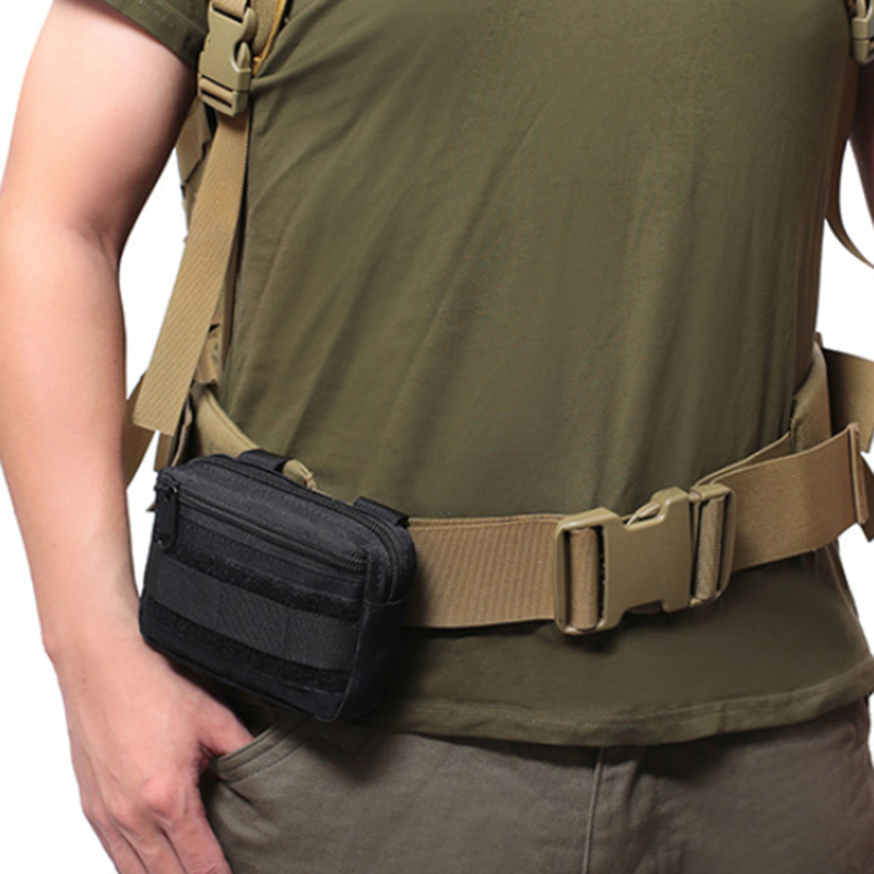 二重層 EDC パック男性戦術モールウエストベルトオックスフ - Edc Carry Kit のレビューと価格